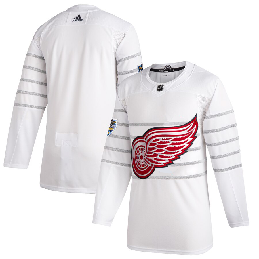 Cheap Men Detroit Red Wings Adidas White 2020 NHL All Star Game Authentic Jersey